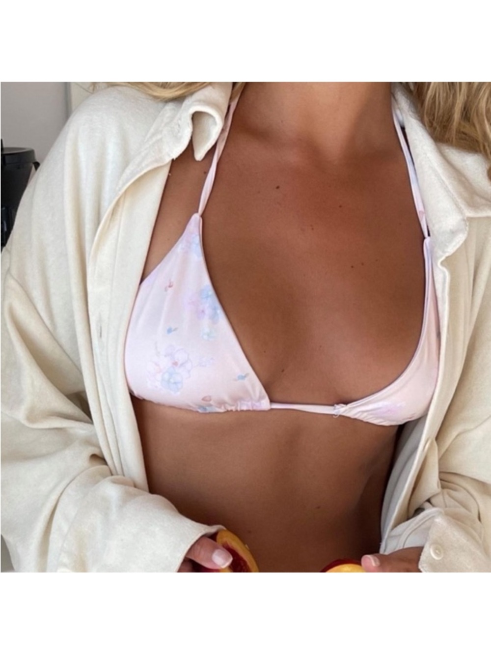Djerf Avenue Triangle Summer Island Top